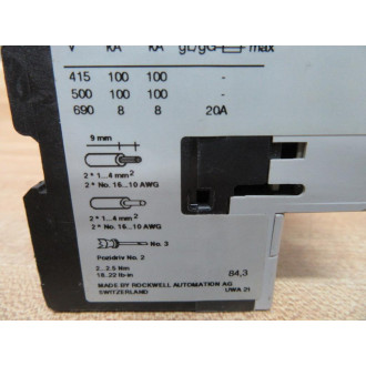 Allen Bradley 140M-C2T-B25 Motor Breaker 140MC2TB25 - New No Box