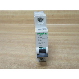 Merlin Gerin 17414 Square D 5A Circuit Breaker MG17414 Schneider - New No Box