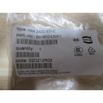 Fanuc A05B-1124-K001 Connector Kit Han 24DD-M