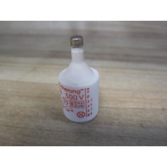 Kema Keur 2A 500V 'D-Sicherung' Fuse - New No Box