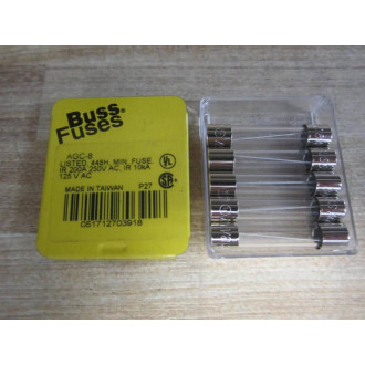 Buss AGC-8 Bussmann Fuse Cross Ref 4XH48 Fine Wire Element (Pack of 10)