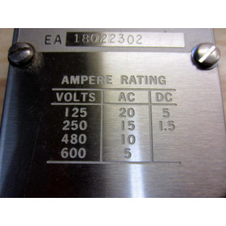 Namco EA180-22302H Limit Switch EA18022302H