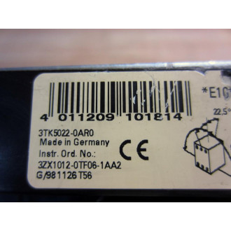 Siemens 3TK5022-0AR0 Contactor 3TK50220AR0 - Used