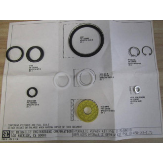 SC 11-5124N000 115124N000 Air Motor Repair Kit 10-450-124