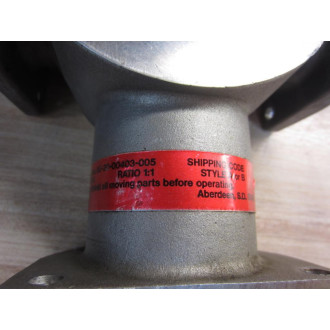 Hub City 02-20-00403-005 Regal Beloit Gear Reducer 022000403005 - Used