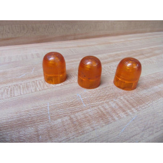 IDEC APN106LN-A Pilot Light Dome Light Lens APN106LNA (Pack of 3) - Used