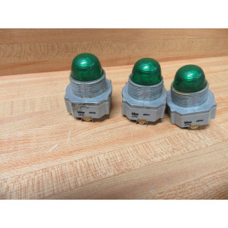 IDEC APD Pilot Light Green (Pack of 3) - Used