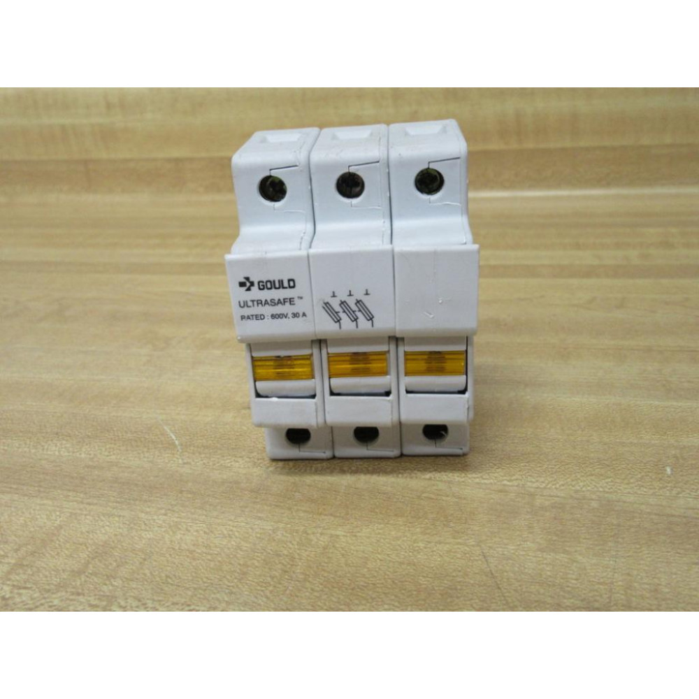 Gould Shawmut Ferraz US-M3I Fuse Holder USM3I Mersen - Used