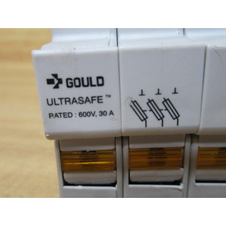 Gould Shawmut Ferraz US-M3I Fuse Holder USM3I Mersen - Used