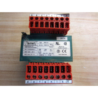 Ismet IMS 2,5 Transformer IMS 2.5 700837A - Used