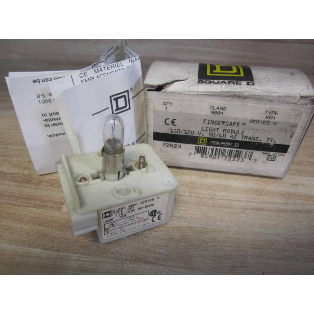 Square D 9001 KM1 Light Module Light Module Only