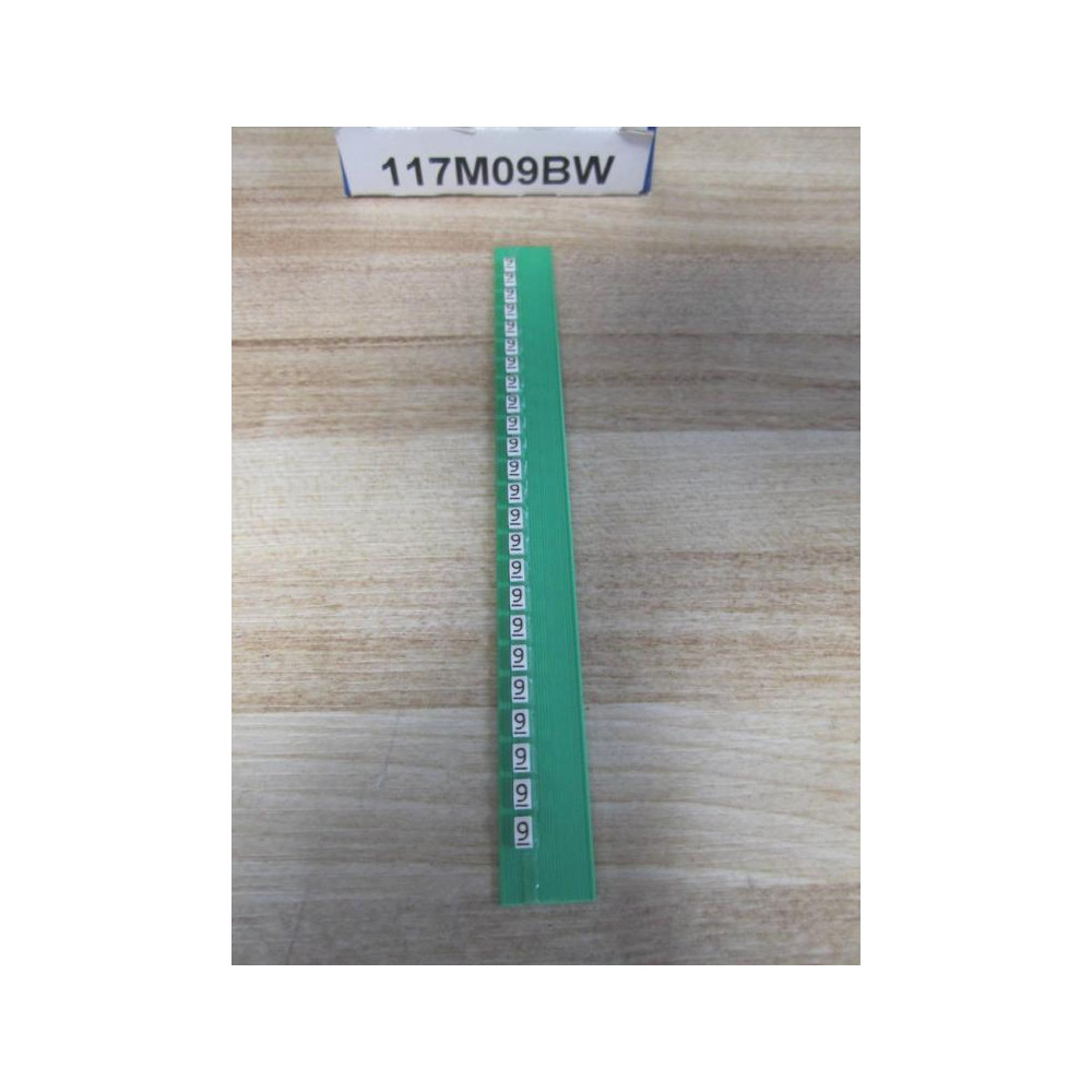 Grafoplast 117M09BW Strips "9" (Pack of 22) - New No Box