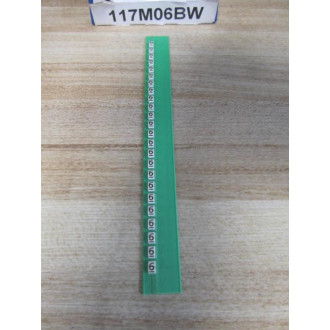 Grafoplast 117M06BW Label 6 (Pack of 18) - New No Box