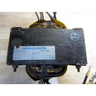 Acme Electric T-1-75559 Transformer X-3221-S - Used