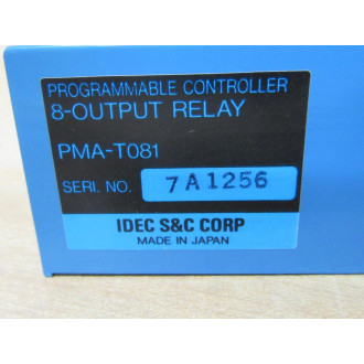 IDEC PMA-T081 Relay PMAT081 No Mounting Screws - New No Box