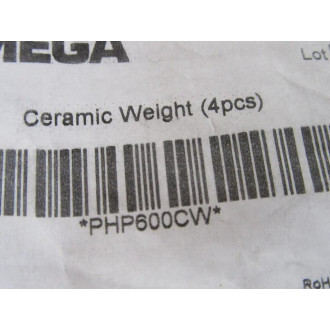 Omega PHP-600-CW Ceramic Weight PHP600CW (Pack of 4)
