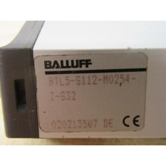 Balluff BTL5-S112-M0254-Z-S32 Linear Transducer BTL5S112M0254ZS32 - Used
