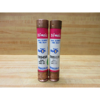 Gould Shawmut Ferraz TRS45R Fuse Cross Ref 4YZN1 Smart (Pack of 2) - New No Box