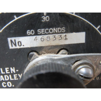 Allen Bradley 850-A Timer 850A Type A - Used