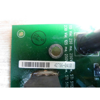 Omron 42786-0410 PC Board 427860410 - Used