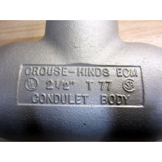 Crouse Hinds T77 Conduit Body 2-12"