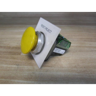 Allen Bradley 800T-D Pushbutton 800TD 800T-D9 wLegend - Used