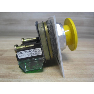 Allen Bradley 800T-D Pushbutton 800TD 800T-D9 wLegend - Used