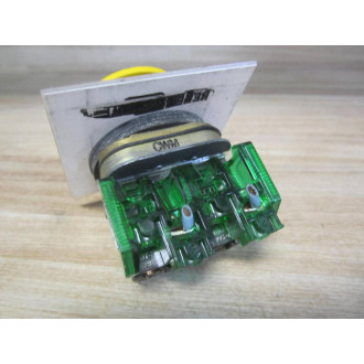 Allen Bradley 800T-D Pushbutton 800TD 800T-D9 wLegend - Used