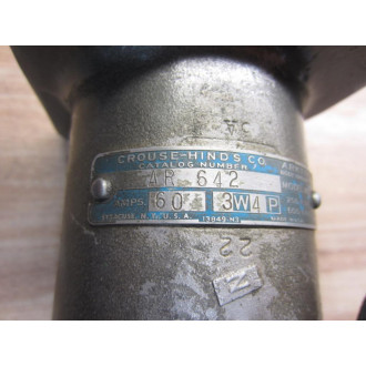 Crouse - Hinds AR 642 Receptacle AR642 - Used