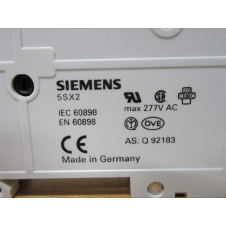 Siemens 5SX21 C8 Circuit Breaker 5SX21C8 - New No Box