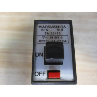 Matsushita BA152155 Circuit Breaker (Pack of 2) - Used
