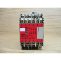 Omron F3SP-B1P Safety Light Curtain Control Unit F3SPB1P Chipped Mount - Used