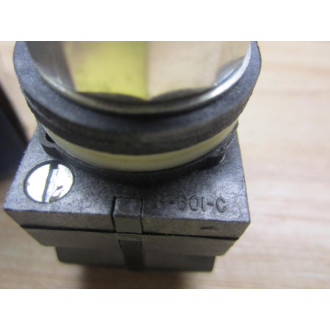 Gemco P-601-C Selector Switch P601C WLegend Plate