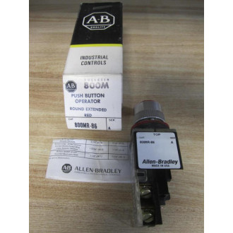 Allen Bradley 800MR-B6 Pushbutton 800MRB6 W800M-XAK