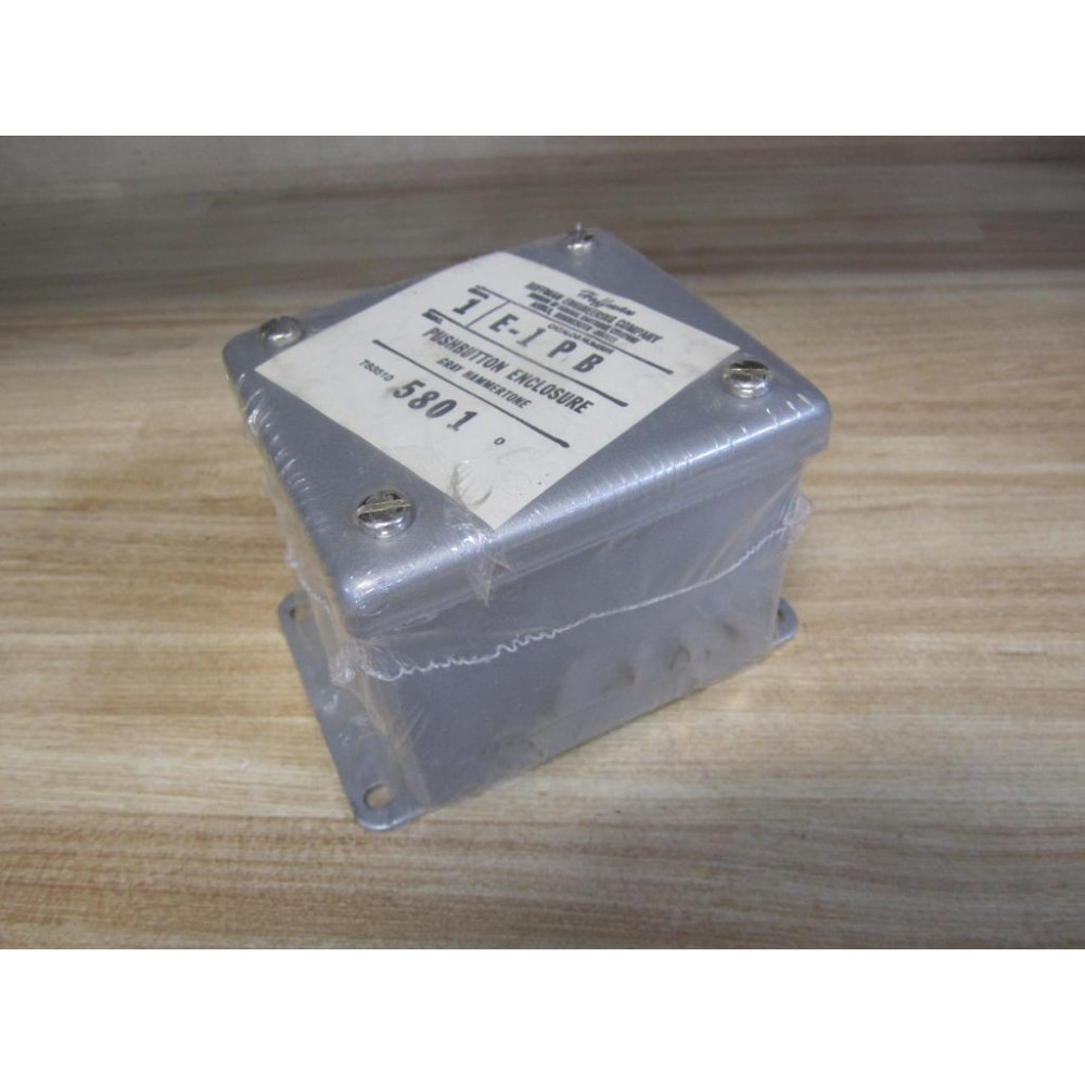 Hoffman E1PB Pushbutton Enclosure 58010