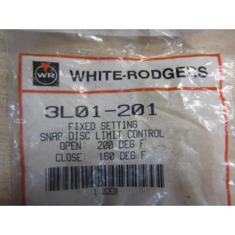 White Rodgers 3L01-201 Limit Control