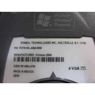 Symbol PDT8100-J4BA3000 Pocket PC PDT8100J4BA3000 - Used