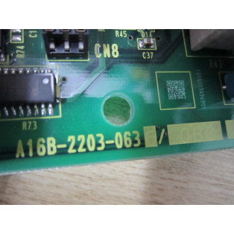 Fanuc A16B-2203-0636 Board A16B-2203-063608C - Parts Only