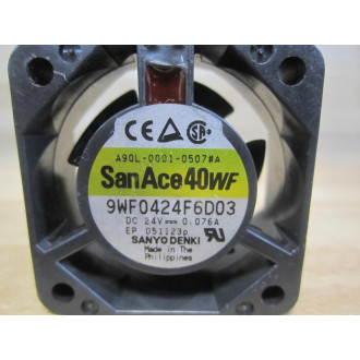 Sanyo Denki 9WF0424F6D03 DC Brushless Fan - New No Box