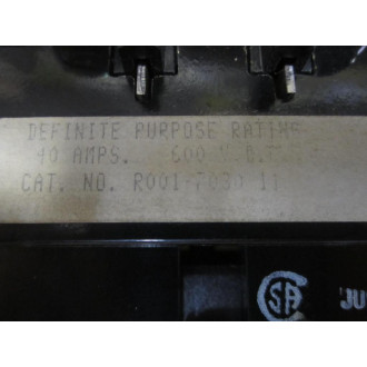 Joslyn Clark R001-7030-11 Contactor R001703011 - New No Box