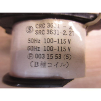 Fuji Electric CRC-3631-2 Coil CRC36312 SRC-3631-2.2T Cracked Housing - Used