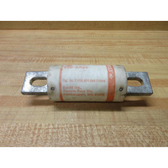 Gould Shawmut Ferraz A60X250-4 Amp-Trap Fuse A60X250 - Used