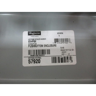 Hoffman ED4PBX Panel Accessory - Used