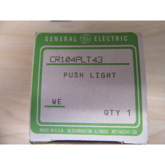 General Electric CR104PLT43G Push Button Switch