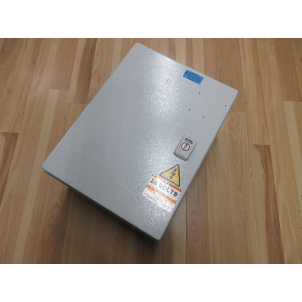 Rittal 1034.000 Compact Enclosure AX 1034.000 Drilled Holes May Vary - Used