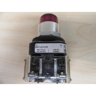 Allen Bradley 800T-QTH12R Push Button Switch - Used