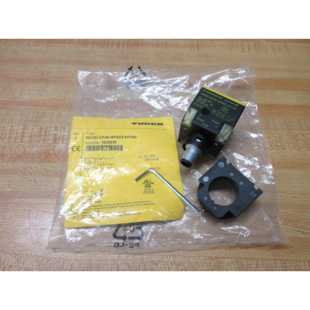 Turck NI50U-CK40-RP6X2-H1143 Inductive Sensor 1625838