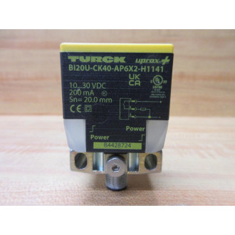 Turck BI20U-CK40-AP6X2-H1141 WBS2.0 Inductive Sensor 1627286 - New No Box
