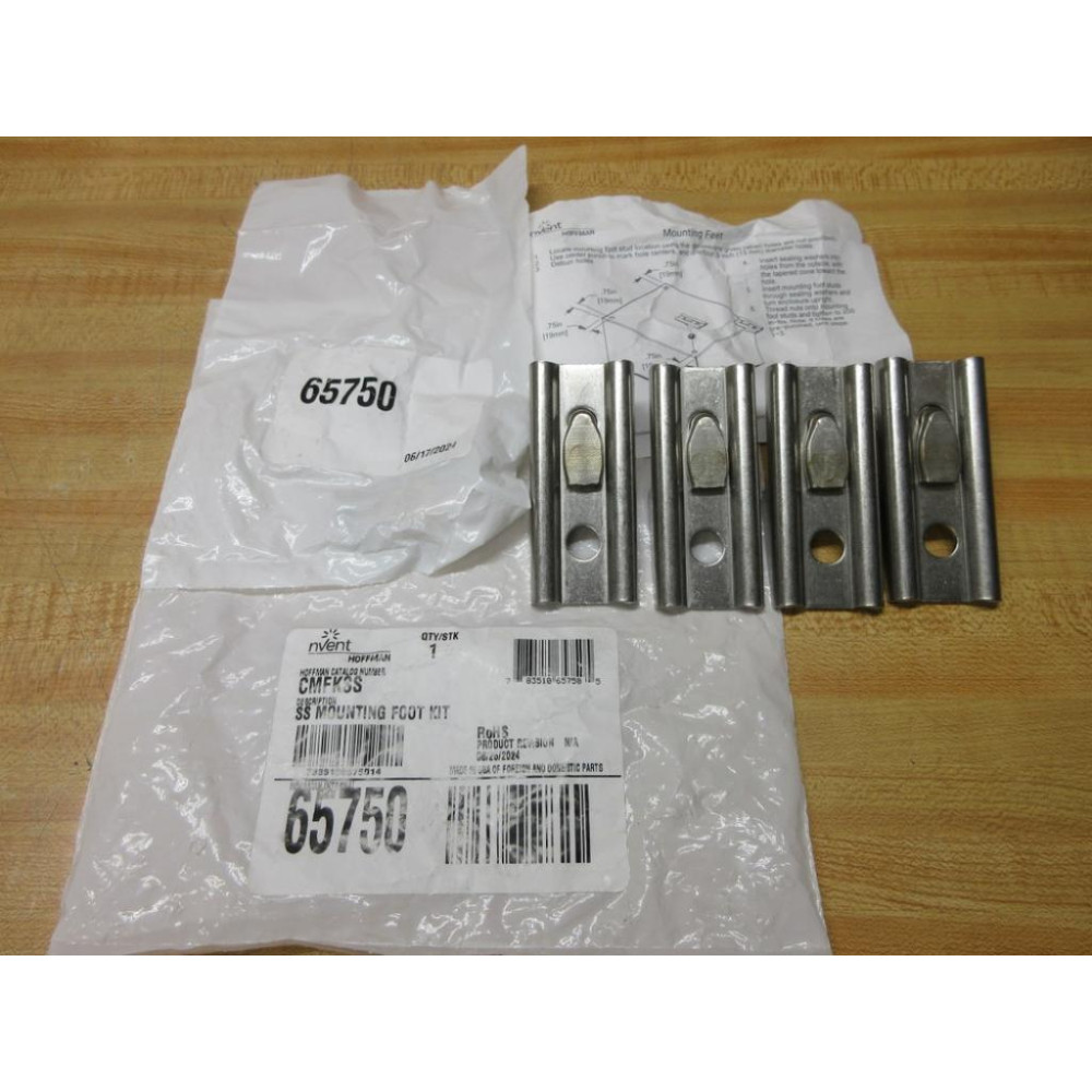 nVent Hoffman CMFKSS SS Mounting Foot Kit