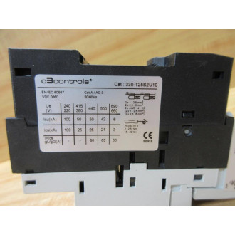 C3 Controls 330-T25S2U10 Circuit Breaker 330T25S2U10 - New No Box